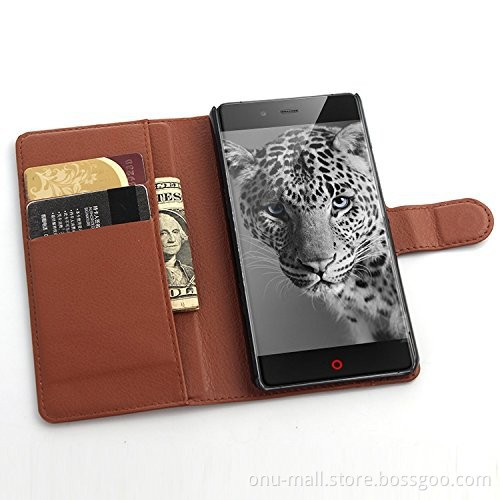 New Arrival Flip Stand Wallet PU Leather Case Cover for ZTE Nubia Z9 Mini Case